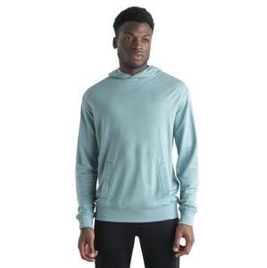 Pánská merino mikina s kapucí ICEBREAKER Mens Merino Shifter II LS Hoodie, Cloud Ray velikost: M