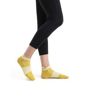 Dámské merino ponožky ICEBREAKER Wmns Merino Run+ Ultralight Micro, Lux/Lucid velikost: 41-43 (L)