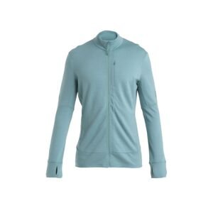 Pánská merino mikina, zip ICEBREAKER Mens Merino 260 Quantum IV LS Zip, Cloud Ray velikost: S