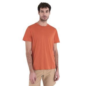 Pánské merino triko krátký rukáv ICEBREAKER Mens Merino 150 Tech Lite III SS Tee, Ember velikost: XS