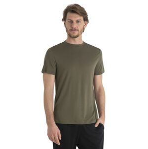 Pánské merino triko krátký rukáv ICEBREAKER Mens Merino Core SS Tee, Loden velikost: L