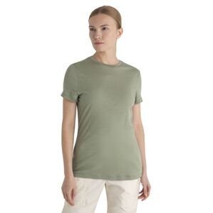 Dámské merino triko krátký rukáv ICEBREAKER Wmns Merino 150 Tech Lite III SS Tee, Lichen velikost: M