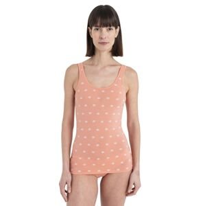 Dámské merino tílko ICEBREAKER Wmns Merino Siren Tank Shine AOP, Glow/Aop velikost: S