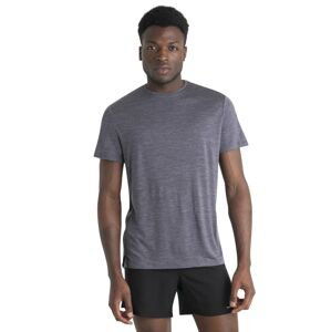 Pánské merino triko krátký rukáv ICEBREAKER Mens Merino 125 Cool-Lite™ Sphere III SS Tee, Midnight Navy Heather velikost: XXL