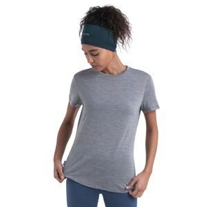 Dámské merino triko krátký rukáv ICEBREAKER Wmns Merino 125 Cool-Lite™ Sphere III SS Tee, Metro Heather velikost: S