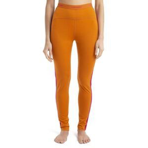 Dámské merino spodky ICEBREAKER Wmns 200 Oasis Sonebula Leggings, Earth/Electron Pink velikost: M