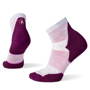 Smartwool W RUN TARGETED CUSHION ANKLE purple eclipse Velikost: M dámské ponožky