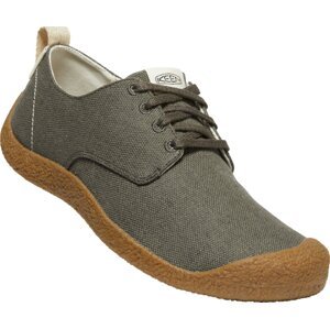 Keen MOSEY DERBY CANVAS MEN black olive/black olive Velikost: 42,5 boty