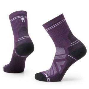 Smartwool W HIKE LIGHT CUSHION MID CREW purple iris Velikost: S dámské ponožky