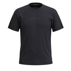 Smartwool LOGO GRAPHIC SHORT SLEEVE TEE SLIM FIT black Velikost: M tričko