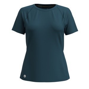 Smartwool W ACTIVE ULTRALITE SHORT SLEEVE twilight blue Velikost: XL dámské tričko