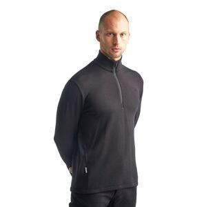 Pánský svetr ICEBREAKER Mens Original LS Half Zip, Black velikost: L