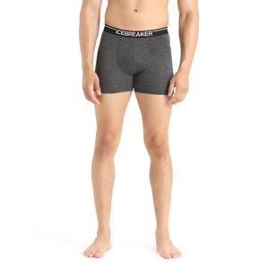 Pánské boxerky ICEBREAKER Mens Anatomica Boxers, Jet Heather velikost: L