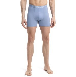 Pánské merino boxerky ICEBREAKER Mens Anatomica Boxers, Kyanite velikost: S