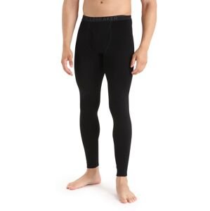 Pánské spodky ICEBREAKER Mens 260 Tech Leggings w Fly, Black velikost: M