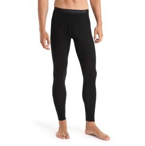 Pánské spodky ICEBREAKER Mens 175 Everyday Leggings w Fly, Black velikost: M