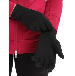 Rukavice ICEBREAKER Adult 260 Tech Glove Liner, Black velikost: XL