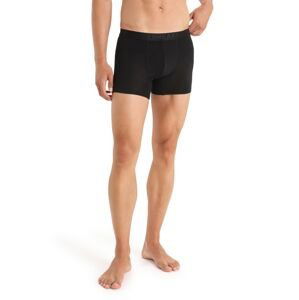 Pánské boxerky ICEBREAKER Mens Anatomica Cool-Lite Boxers, Black velikost: S