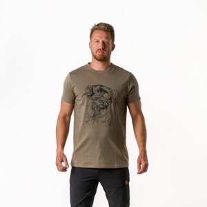 Northfinder bavlněné tričko ARCHIE  tarmac Velikost: L