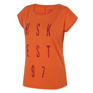 Husky Dámské funkční triko Tingl L lt. orange Velikost: XL dámské tričko s krátkým rukávem