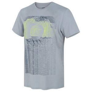 Husky Pánské funkční triko Tash M lt. grey Velikost: XXL pánské tričko s krátkým rukávem