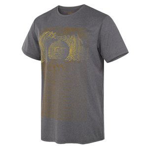 Husky Pánské funkční triko Tash M black Velikost: XXL pánské tričko s krátkým rukávem