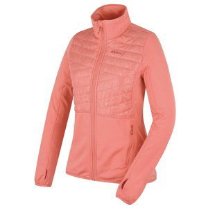 Husky Dámská mikina na zip Airy L light orange Velikost: XL dámská mikina