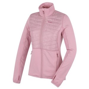 Husky Dámská mikina na zip Airy L faded pink Velikost: XL dámská mikina