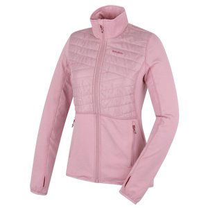 Husky Dámská mikina na zip Airy L faded pink Velikost: XXL dámská mikina