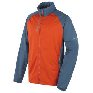 Husky Pánská softshell bunda Suli M turquoise/brown Velikost: XXXL pánská bunda