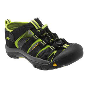 Keen NEWPORT H2 CHILDREN black/lime green Velikost: 31 dětské sandály