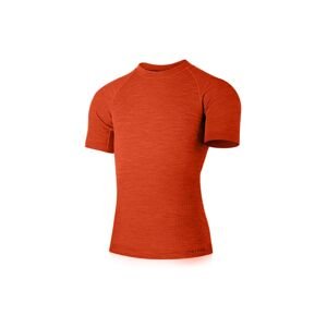 Lasting pánské merino triko MABEL oranžové Velikost: L/XL