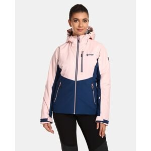 Kilpi FLIP-W Světle růžová Velikost: 34 dámská lyžařská bunda