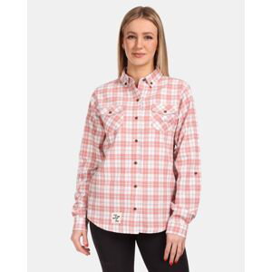 Kilpi FLANNY-W Růžová Velikost: 38 dámská košile