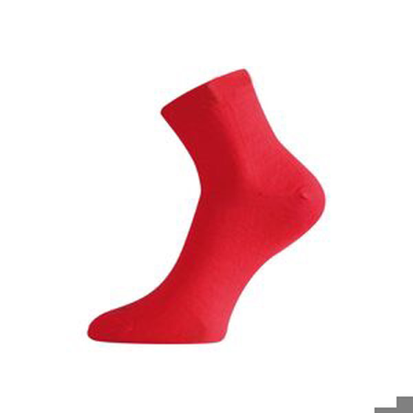 Lasting WAS 388 červené ponožky z merino vlny Velikost: (38-41) M ponožky