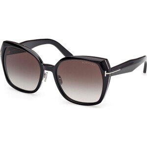 Tom Ford Plum FT1223 01B - ONE SIZE (58)