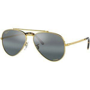 Ray-Ban New Aviator Chromance Collection RB3625 9196G6 Polarized - M (58)