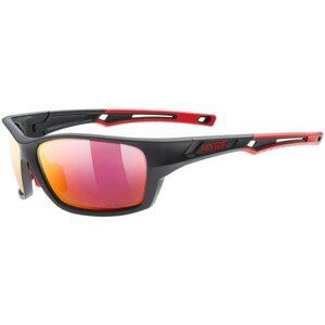 uvex sportstyle 232 P Black Mat / Red S3 Polarized - ONE SIZE (62)