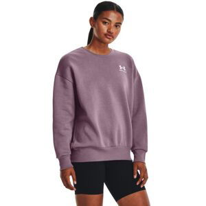 Dámská Mikina Essential Fleece OS Crew Purple L - Under Armour