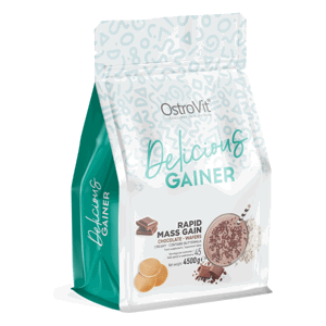 Delicious Gainer 4500 g bílá čokoláda kokos - OstroVit