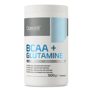 BCAA + glutamin 500 g citrón - OstroVit