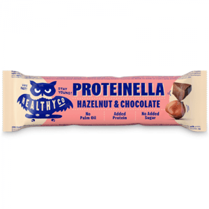 Tyčinka Proteinella bar 20 x 35 g lískový ořech čokoláda - HealthyCo