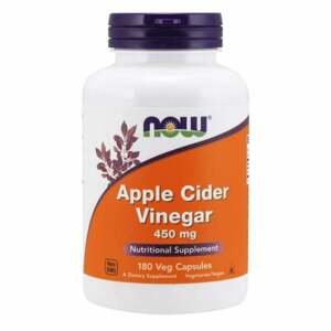 Apple Cider Vinegar 450 mg 180 kaps. - NOW Foods