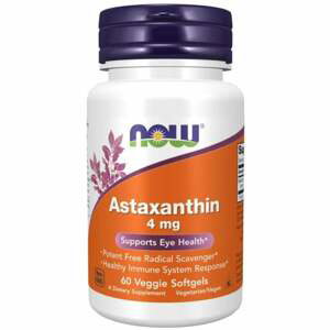 Astaxanthin 4 mg 60 kaps. - NOW Foods