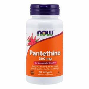 Panthetin 300 mg 60 kaps. - NOW Foods