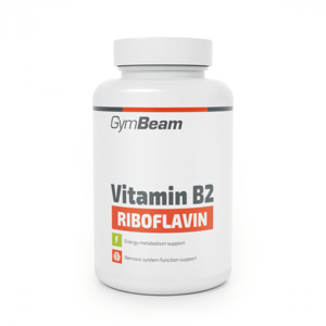 Vitamín B2 (Riboflavin) 90 kaps. - GymBeam