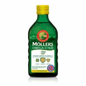 Omega 3 D+ 250 ml - Möller's