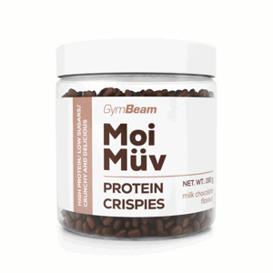 MoiMüv Protein Crispies 190 g mléčná čokoláda - GymBeam