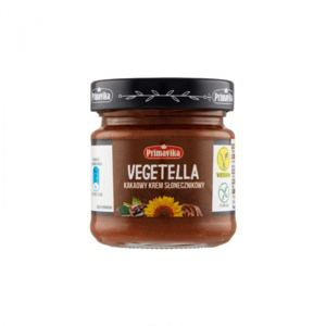 Slunečnicový krém Vegetella 6 x 160 g kakao - Primavika