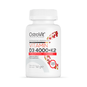 Vitamín D3 4000 + K2 100 tab. - OstroVit
